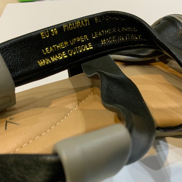 Enjoiya Italian Leather Sandals BRAND NEW - Picture 3 of 5